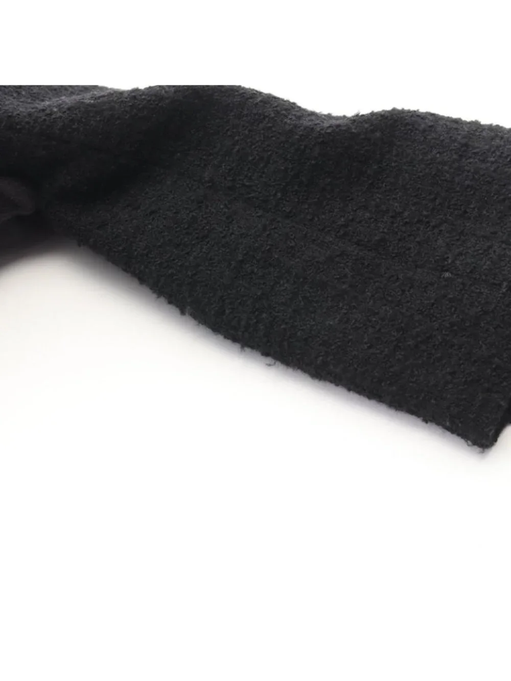 Chanel Suit CC Logo Button Tweed Wool Skirt